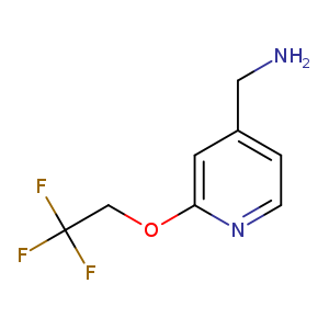 2-(2,2,2-Trifluoroethoxy)-4-pyridinemethanamine