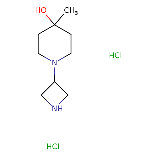 1-(Azetidin-3-yl)-4-methylpiperidin-4-ol dihydrochloride
