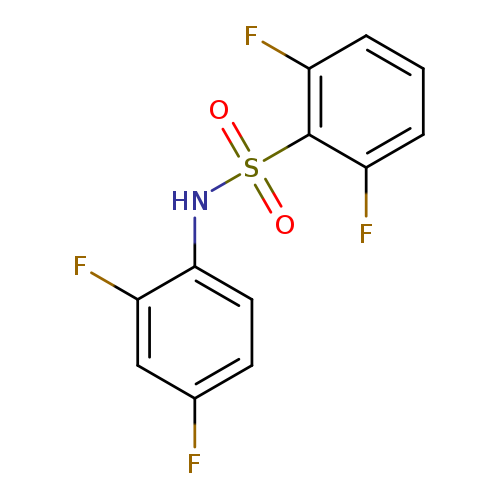 N-(2,4-difluorophenyl)-2,6-difluorobenzenesulfonamide