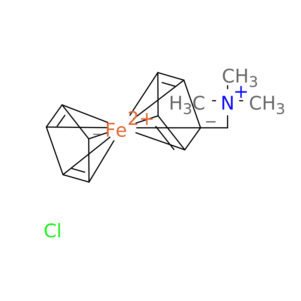 (Ferrocenylmethyl)Trimethylammonium Chloride