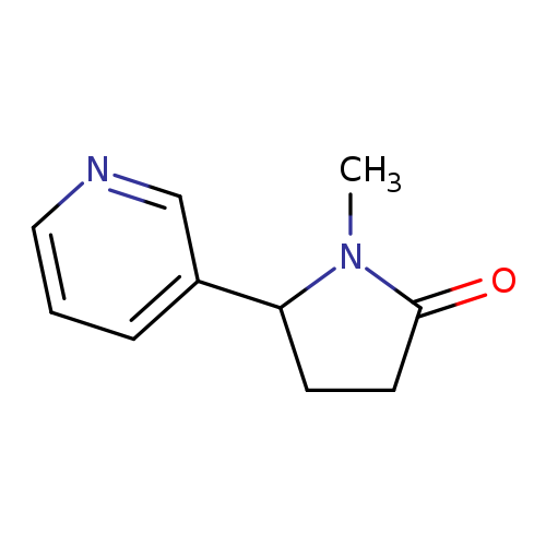 1-Methyl-5-(pyridin-3-yl)pyrrolidin-2-one
