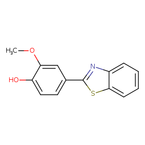 Phenol,4-(2-benzothiazolyl)-2-methoxy-