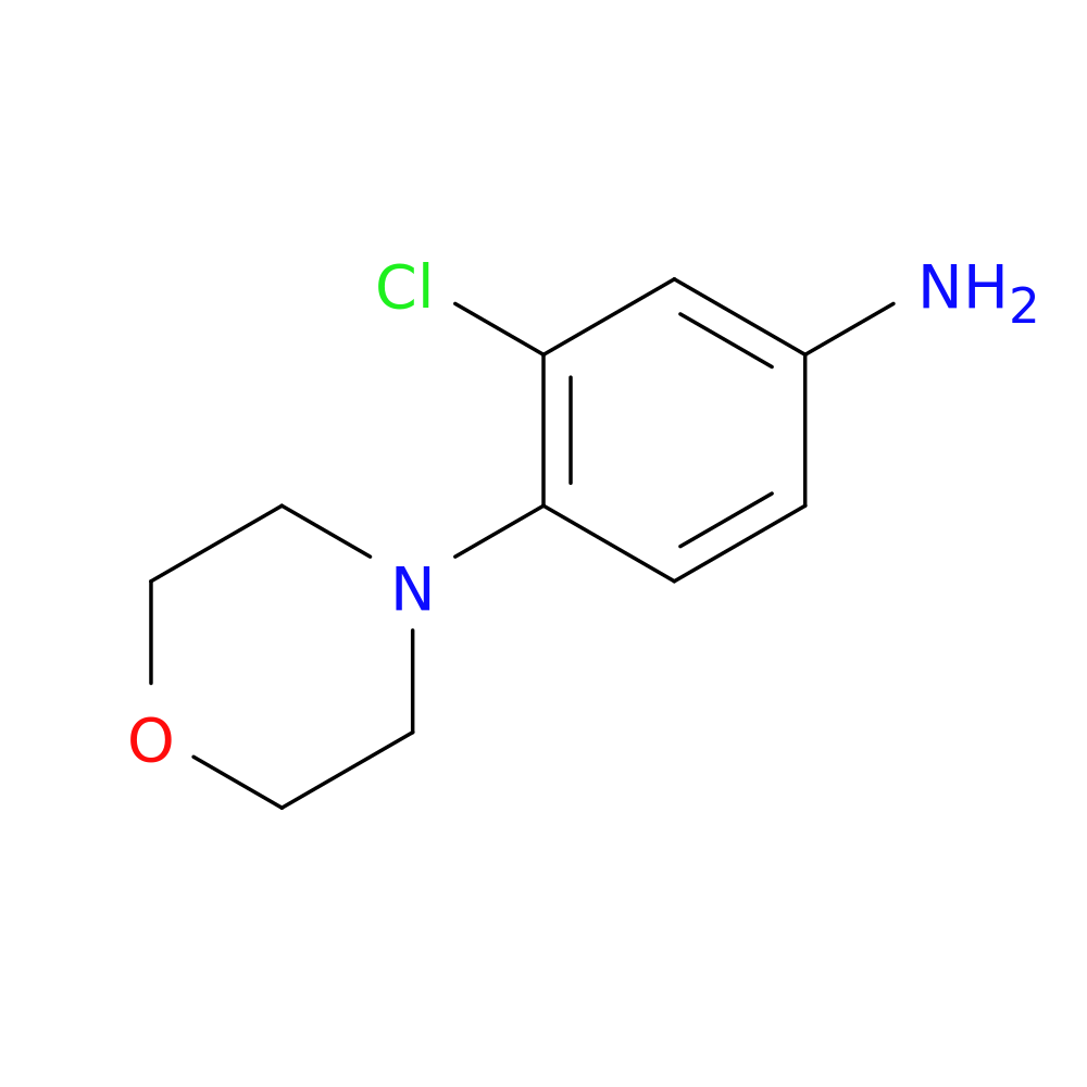Benzenamine, 3-chloro-4-(4-morpholinyl)-