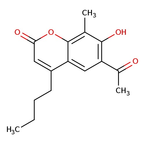 6-Acetyl-4-butyl-7-hydroxy-8-methyl-2h-chromen-2-one