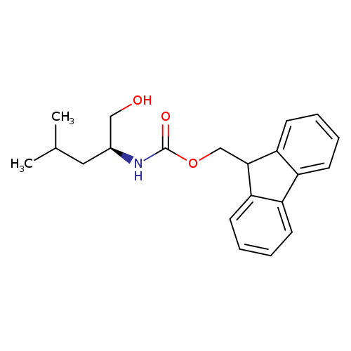 Carbamic acid, N-[(1S)-1-(hydroxymethyl)-3-methylbutyl]-, 9H-fluoren-9-ylmethyl ester