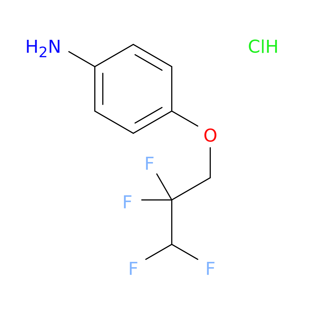 4-(2,2,3,3-tetrafluoropropoxy)aniline hydrochloride