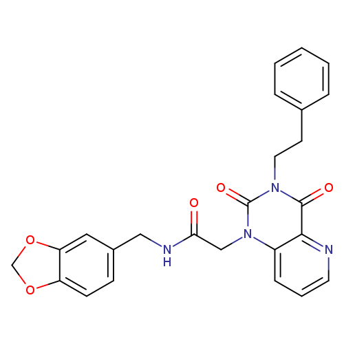 N-[(2H-1,3-benzodioxol-5-yl)methyl]-2-[2,4-dioxo-3-(2-phenylethyl)-1H,2H,3H,4H-pyrido[3,2-d]pyrimidin-1-yl]acetamide