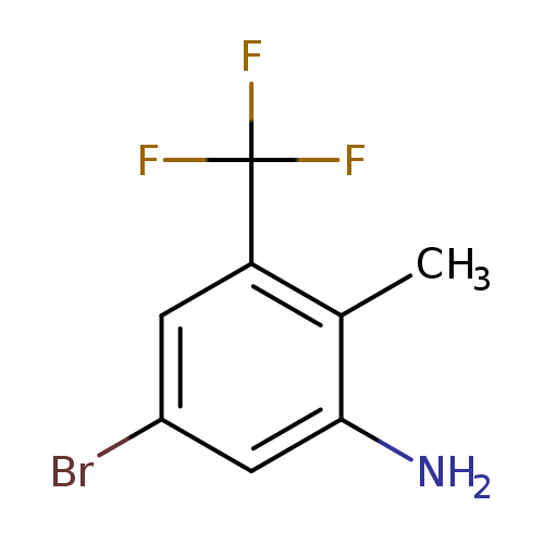 5-Bromo-2-methyl-3-(trifluoromethyl)benzenamine