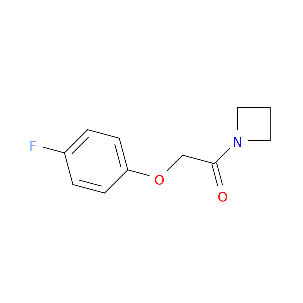 1-(azetidin-1-yl)-2-(4-fluorophenoxy)ethan-1-one