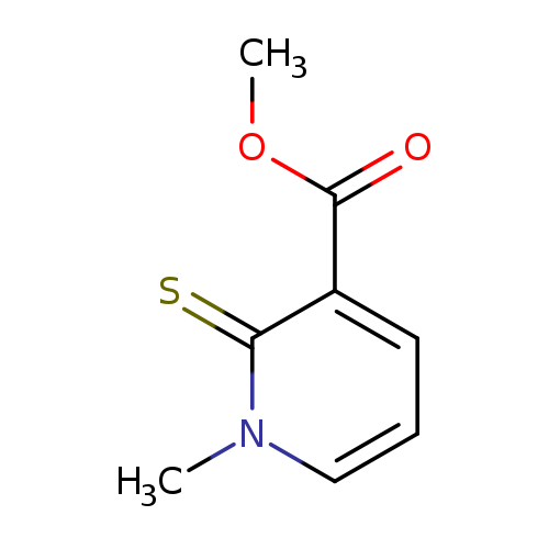 methyl 1-methyl-2-sulfanylidene-1,2-dihydropyridine-3-carboxylate