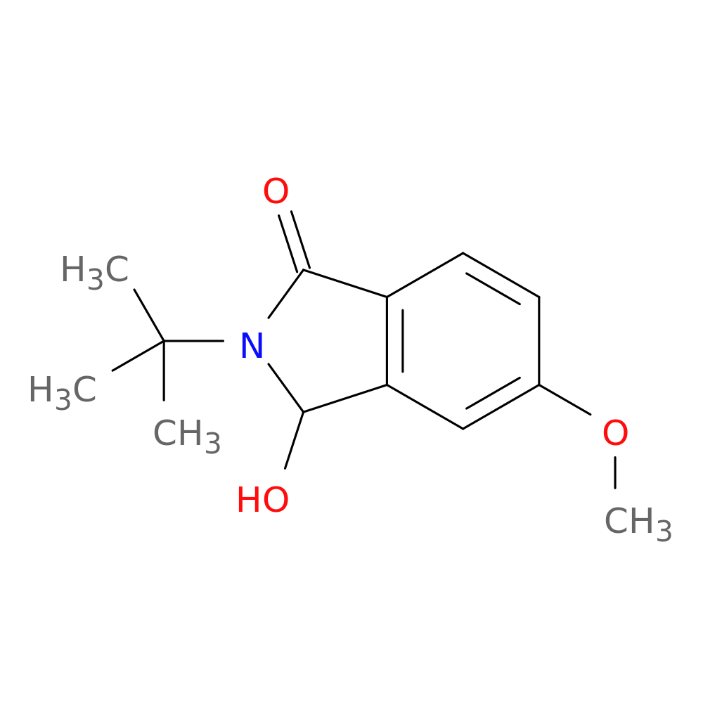 2-tert-Butyl-3-hydroxy-5-methoxy-3H-isoindol-1-one