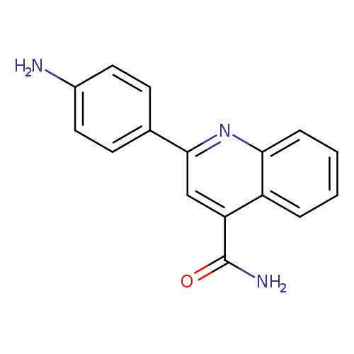 2-(4-AMINOPHENYL)-4-QUINOLINECARBOXAMIDE