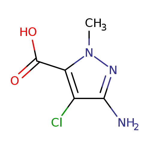 3-AMINO-4-CHLORO-1-METHYL-1H-PYRAZOLE-5-CARBOXYLIC ACID