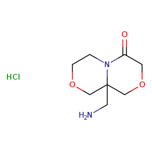 9a-(aminomethyl)-hexahydro-1h-[1,4]oxazino[3,4-c]morpholin-4-one hydrochloride