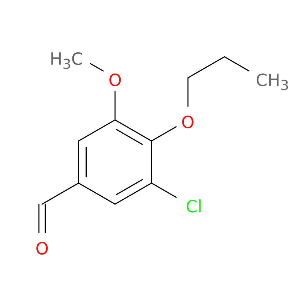 3-Chloro-5-methoxy-4-propoxybenzaldehyde