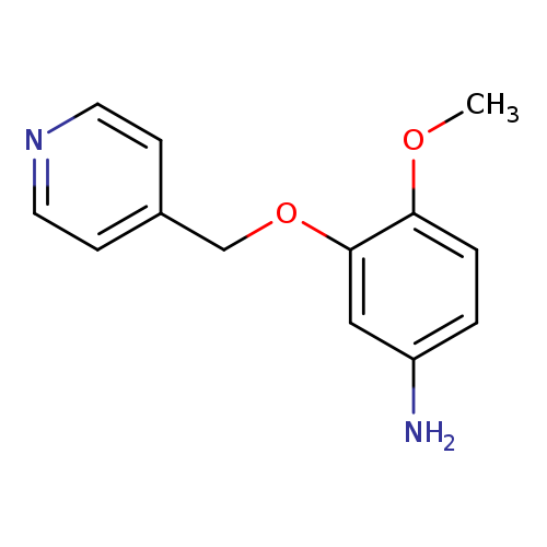 4-methoxy-3-(pyridin-4-ylmethoxy)aniline