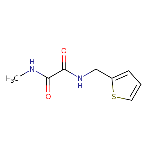 N-methyl-N'-[(thiophen-2-yl)methyl]ethanediamide
