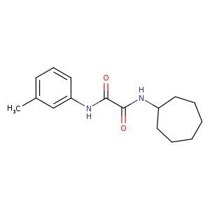 N'-cycloheptyl-N-(3-methylphenyl)ethanediamide