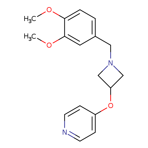 4-({1-[(3,4-dimethoxyphenyl)methyl]azetidin-3-yl}oxy)pyridine