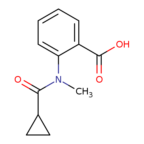 2-(N-methylcyclopropaneamido)benzoic acid