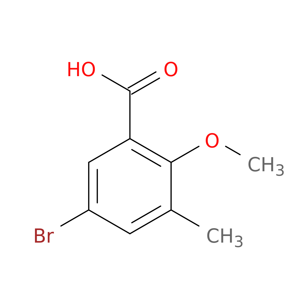 5-bromo-2-methoxy-3-methylbenzoic acid