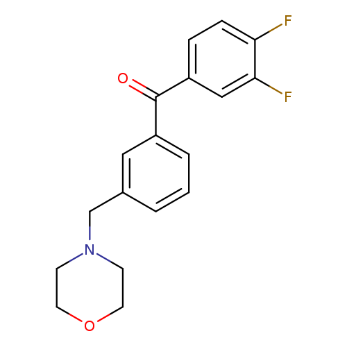 3,4-Difluoro-3'-morpholinomethyl benzophenone