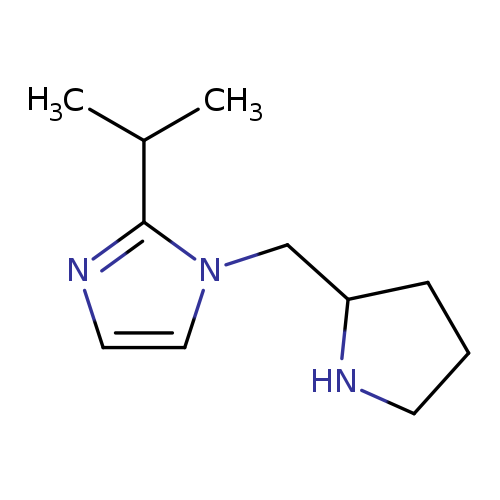 2-(propan-2-yl)-1-[(pyrrolidin-2-yl)methyl]-1H-imidazole