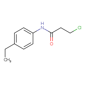 Propanamide, 3-chloro-N-(4-ethylphenyl)-