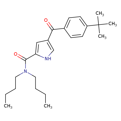 N,N-dibutyl-4-(4-tert-butylbenzoyl)-1H-pyrrole-2-carboxamide