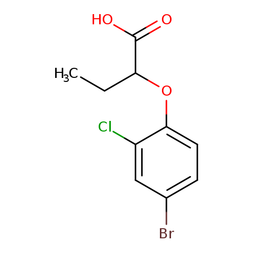 2-(4-Bromo-2-chlorophenoxy)butanoic acid