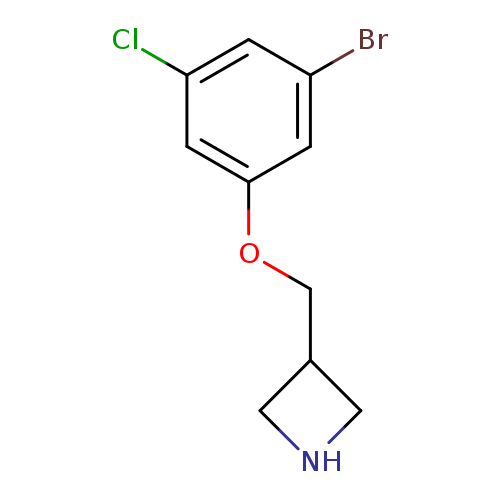 3-[(3-bromo-5-chlorophenoxy)methyl]azetidine
