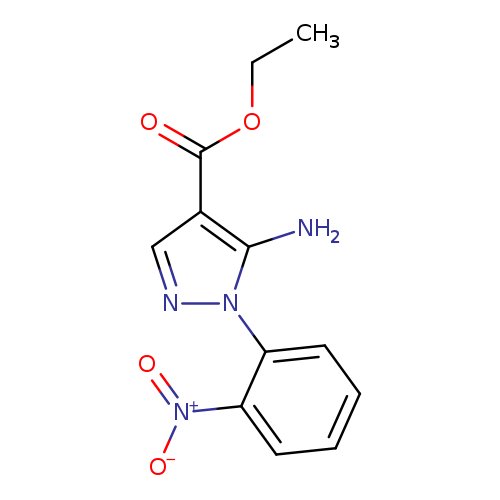 Ethyl 5-amino-1-(2-nitrophenyl)-1H-pyrazole-4-carboxylate