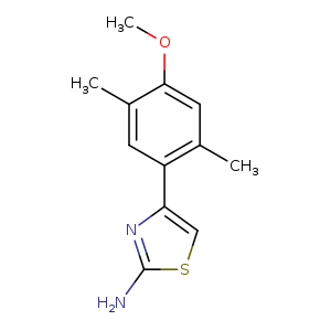 4-(4-Methoxy-2,5-dimethylphenyl)thiazol-2-amine