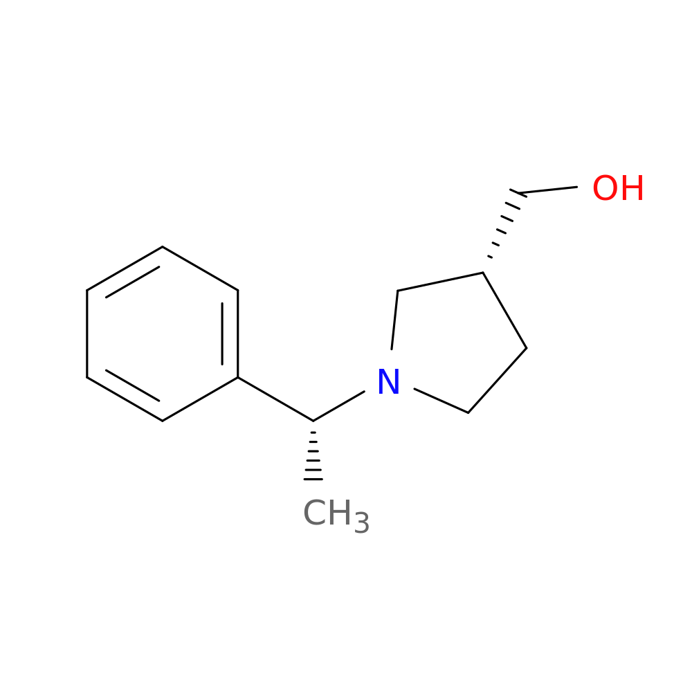 ((R)-1-((R)-1-Phenylethyl)pyrrolidin-3-yl)methanol