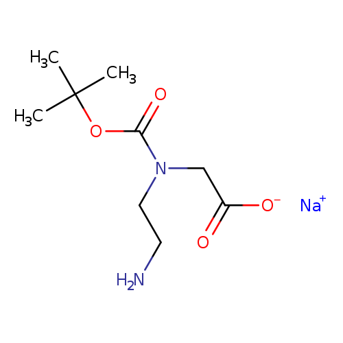 sodium2-[(2-aminoethyl)[(tert-butoxy)carbonyl]amino]acetate