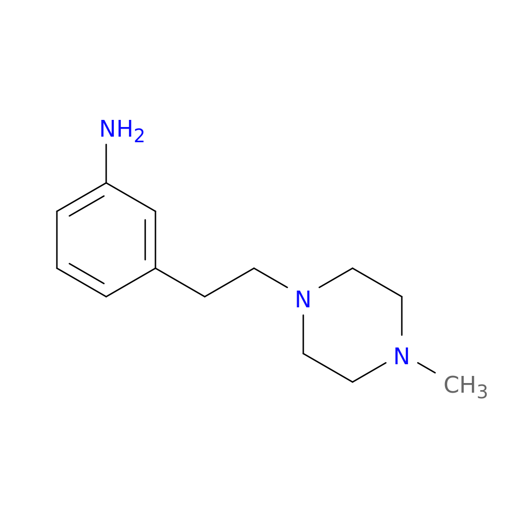 3-[2-(4-methylpiperazin-1-yl)ethyl]aniline