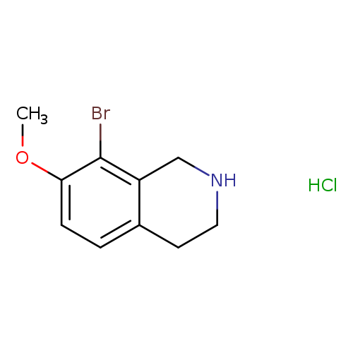 8-bromo-7-methoxy-1,2,3,4-tetrahydroisoquinolinehydrochloride