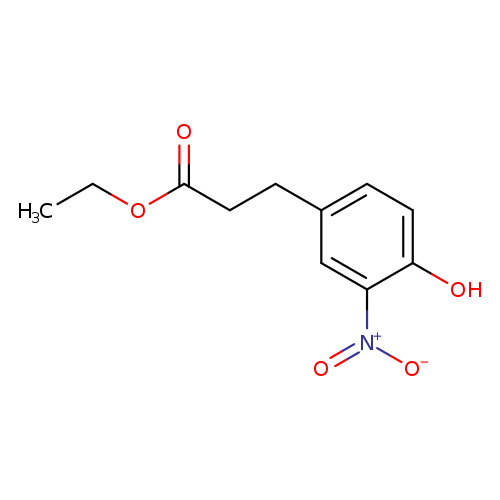 Ethyl 3-(4-hydroxy-3-nitrophenyl)propanoate