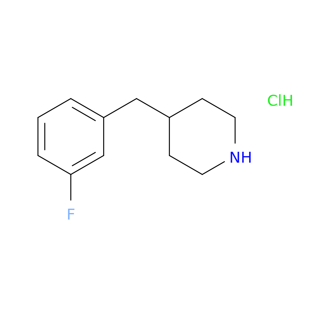 4-(3-Fluorobenzyl)piperidine hydrochloride