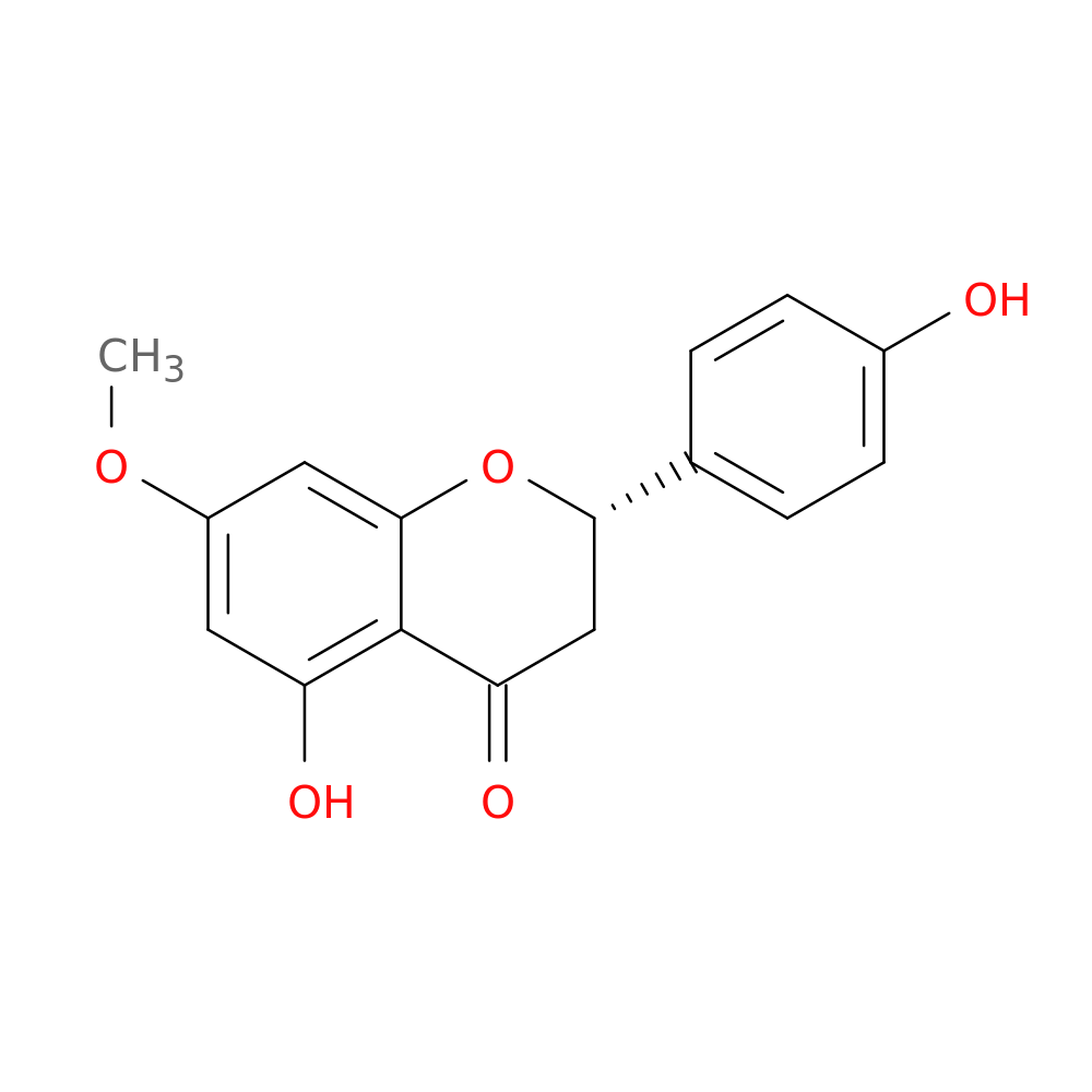 (S)-5-Hydroxy-2-(4-hydroxyphenyl)-7-methoxychroman-4-one