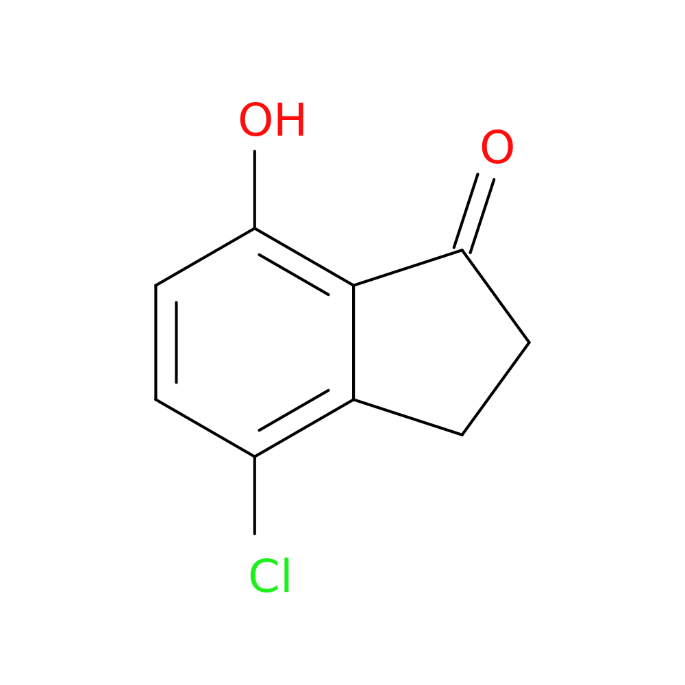 4-Chloro-7-hydroxy-2,3-dihydroinden-1-one