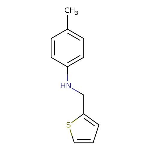 4-Methyl-N-(thiophen-2-ylmethyl)aniline