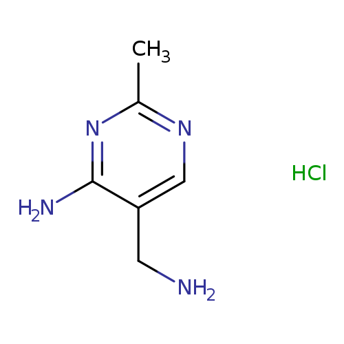 5-Pyrimidinemethanamine, 4-amino-2-methyl-, hydrochloride (1:1)