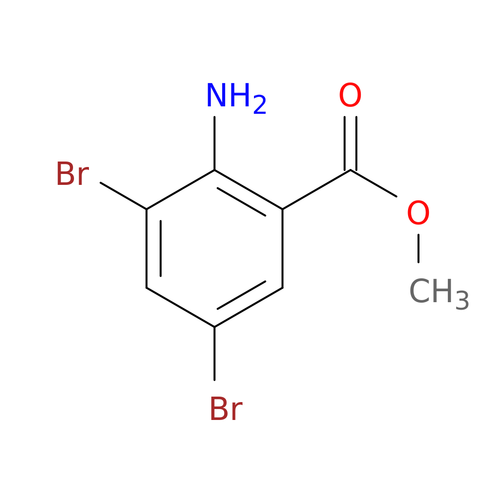 Methyl 2-amino-3,5-dibromobenzoate