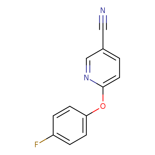 6-(4-fluorophenoxy)pyridine-3-carbonitrile