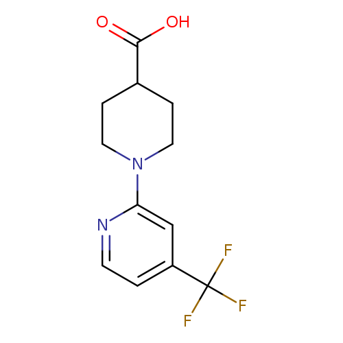 1-[4-(Trifluoromethyl)-2-pyridyl]piperidine-4-carboxylicAcid