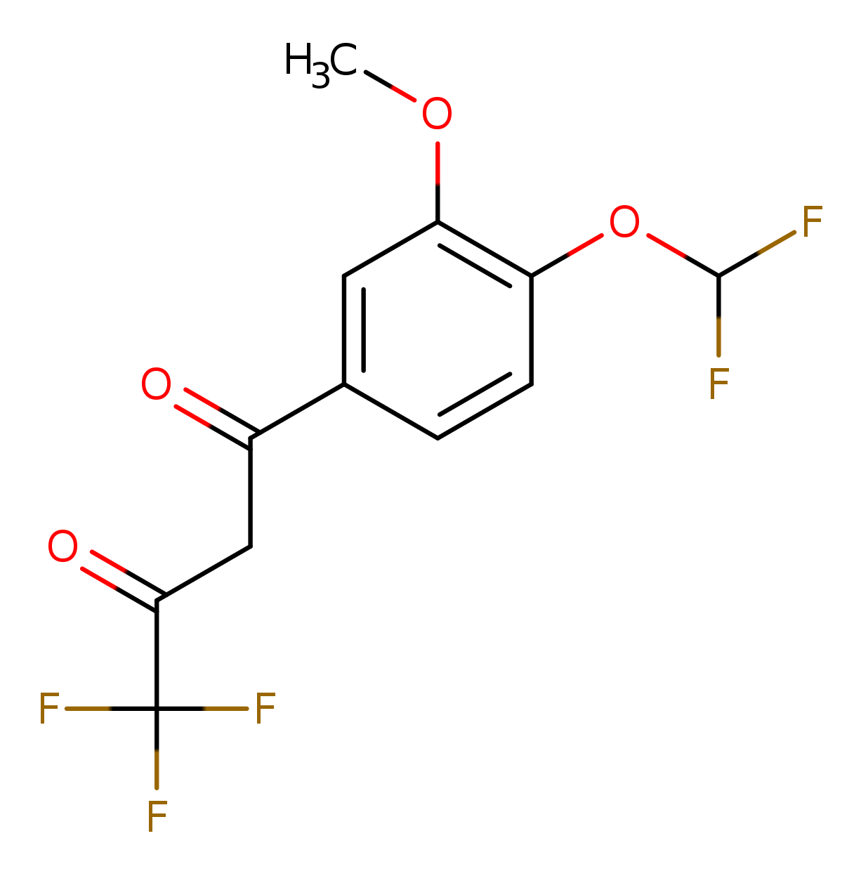 1-(4-(Difluoromethoxy)-3-methoxyphenyl)-4,4,4-trifluorobutane-1,3-dione