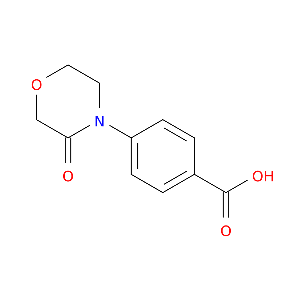 4-(3-Oxomorpholino)benzoic acid