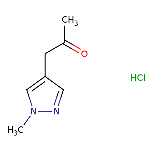 1-(1-methyl-1H-pyrazol-4-yl)propan-2-one hydrochloride