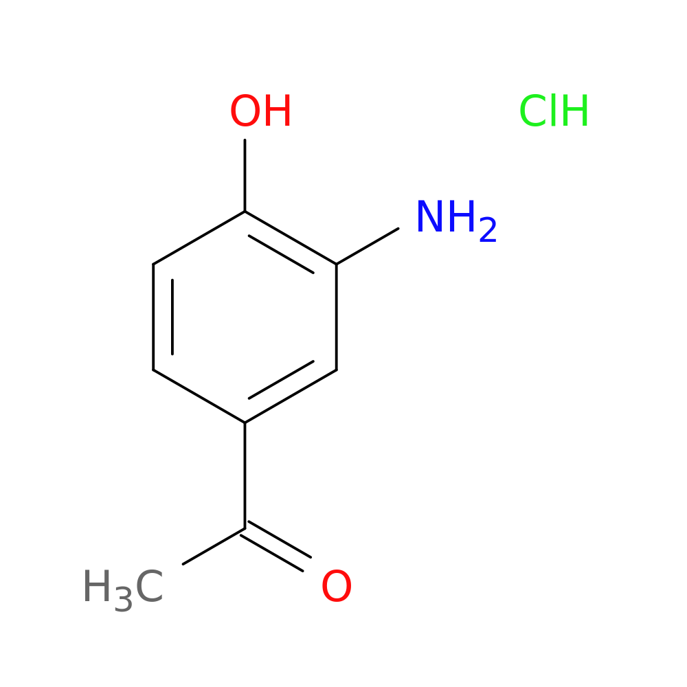 1-(3-Amino-4-hydroxyphenyl)ethan-1-one hydrochloride